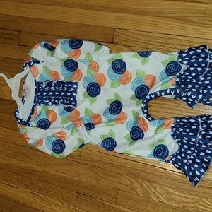 3-6 months baby girl romper